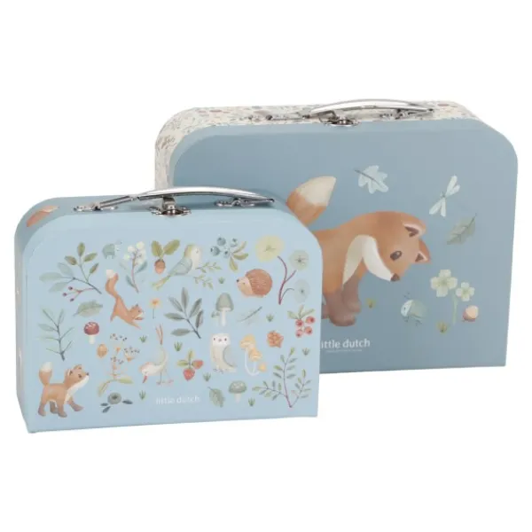 De Grote Speelgoedwinkel Little Dutch Kofferset Forest Friends Blue Discount