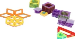 De Grote Speelgoedwinkel Magnetische Tegels Diverse Vormen 77 Delig 5,5 Cm Fashion