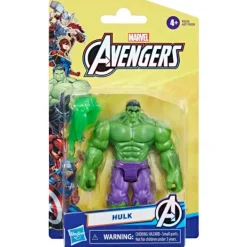 Hasbro Marvel Avengers 10cm Figure Epic Hero Deluxe Hulk Fashion