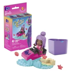 Mega Bloks Mega Construx Barbie Barbie Color Reveal Buildable Collectable Discount