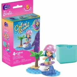 Mega Bloks Mega Construx Barbie Barbie Color Reveal Buildable Collectable Discount