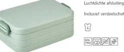 Mepal Lunchbox Take A Break Midi - Nordic Blue Discount