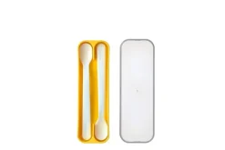 Mepal Set babylepel Mio 2 stuks Yellow Hot