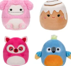 Squishmallows Micromallows 6,5 Cm Pluche 4-pack 3 New