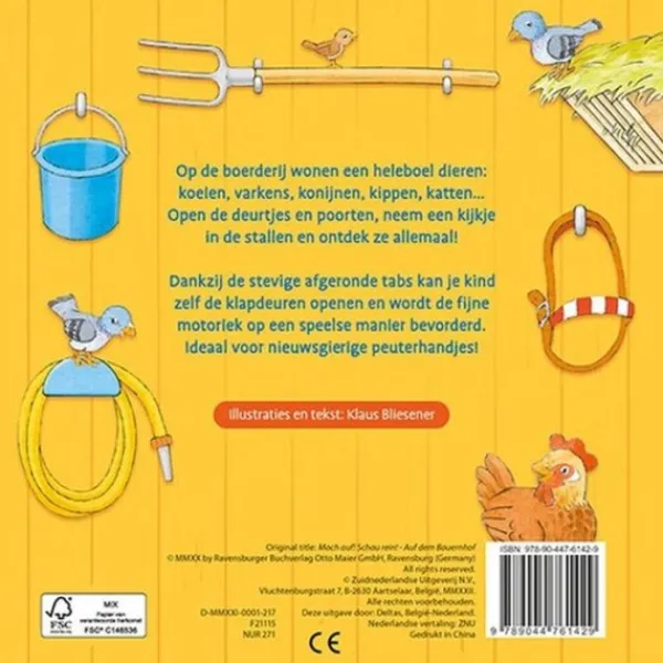 Deltas Mijn Allereerste Flapboek Op De Boerderij New