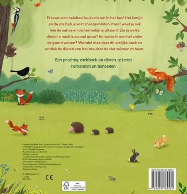 Deltas Mijn Eerste Zoekboek - Dieren In Het Bos Hot