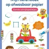 Deltas Mijn Oefenboek Op Afwasbaar Papier Eerste Schrijfspelletjes (4-5 jaar) Hot