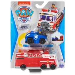 Spinmaster Paw Patrol True Metal Firetruck Team Vehicle Best