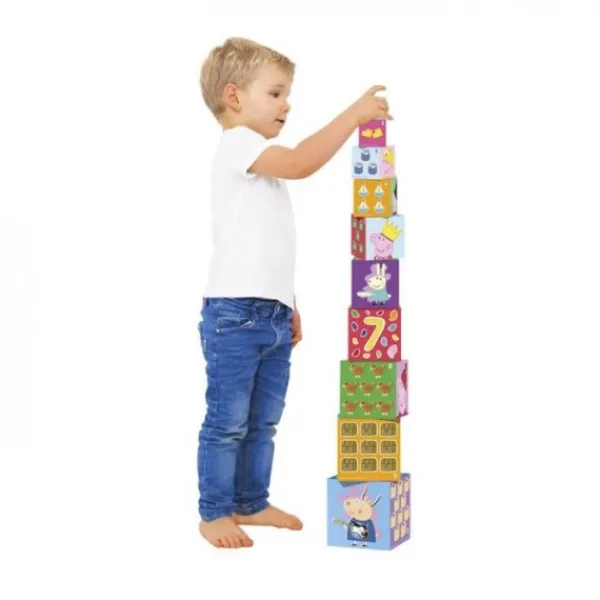 De Grote Speelgoedwinkel Peppa Pig Stapelkubus voordelig online kopen? New