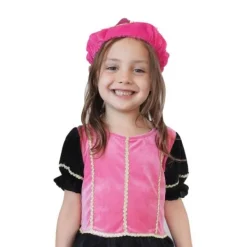 De Grote Speelgoedwinkel Pieten Baret Roze met Veer New