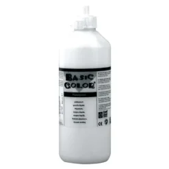 De Grote Speelgoedwinkel Plakkaatverf wit 500 ml Outlet