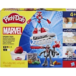 Play-Doh Playdoh Spiderman Launch And Slice Battle Outlet
