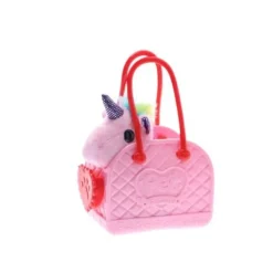 De Grote Speelgoedwinkel Pluche unicorn in draagtas Sale