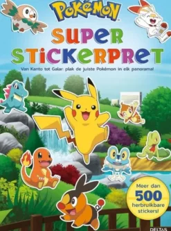 Deltas Pokemon Super Stickerpret voordelig online kopen? Clearance
