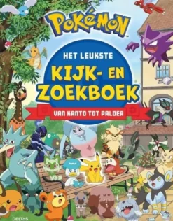 Deltas Pokémon Het Leukste Kijk- En Zoekboek Van Kanto Tot Paldea Clearance