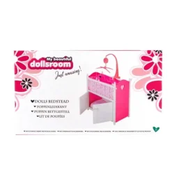 My Beautiful Dolls Room Poppenbed Ledikant met Muziek My Beautiful Dollsroom Outlet