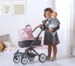 Smoby Poppenwagen Quinny 3 In 1 Licht Roze Best