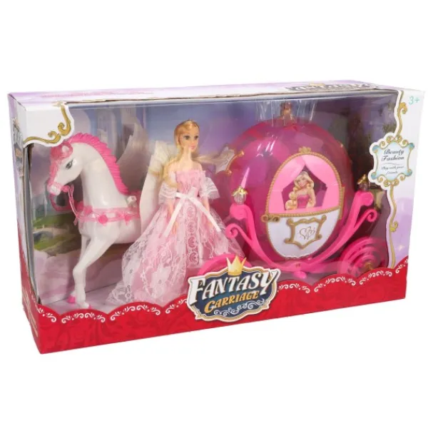 De Grote Speelgoedwinkel Prinses Paardenkoets Met Licht Fashion