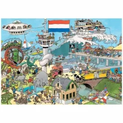 Jumbo Puzzel Jan Van Haasteren Verkeerschaos/Land Ter Zee En In De Lucht Clearance