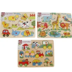 De Grote Speelgoedwinkel Puzzelplankje Houtje 30x22 cm Online