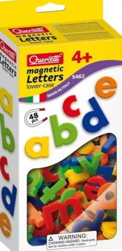 Quercetti Magneetletters Kleuren 48-delig Hot