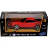 De Grote Speelgoedwinkel Radiografisch Bestuurbare Auto Ford 1:24 Mustang Mach 1 Rood New
