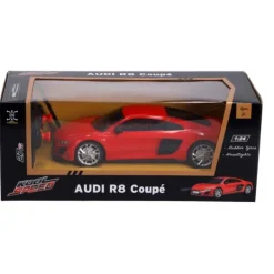 De Grote Speelgoedwinkel Radiografisch Bestuurbare Auto Audi 1:24 R8 Coupe Rood Online