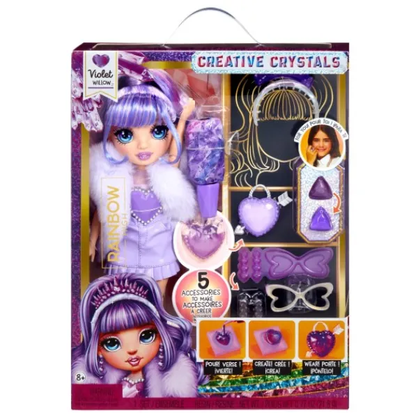 MGA Rainbow High Crystal Fashion Doll Violet Sale