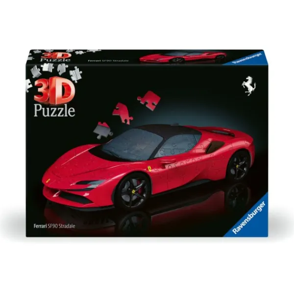 Ravensburger Puzzel 3d Ferrari Sf 90 Stradale 108 Stukjes Fashion