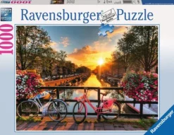 Ravensburger Puzzel Fietsen in Amsterdam (1000) Online