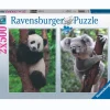 Ravensburger Puzzel Panda En Koala 2 X 500 Stukjes Online