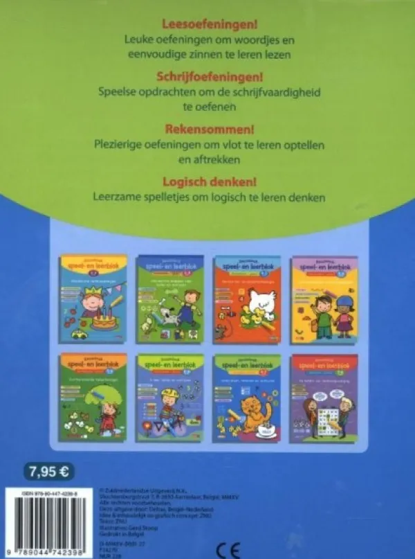 Deltas Reuzeleuk speel-en leerblok Leren Lezen, Rekenen en Schrijven (6-7Jr.) Clearance