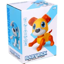 De Grote Speelgoedwinkel Robot Hond Functie Baby Rick Oranje New