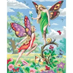 De Grote Speelgoedwinkel Schilderen Op Nummer Fairies Fashion