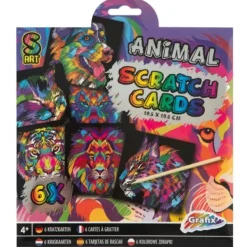 Grafix Schratch Art Met Kleuren 7 Delig Online