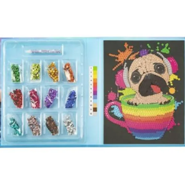 De Grote Speelgoedwinkel Sequin Art 20 X 25 Cm 12 Kleuren Sale