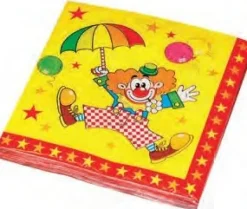 Haza Servetten 33*33cm Clown voordelig online kopen? Outlet