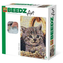 Ses Beedz Art: Strijkkralen Poes Hot