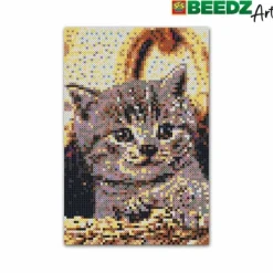 Ses Beedz Art: Strijkkralen Poes Hot