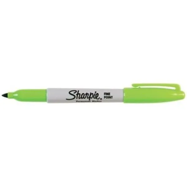 Sharpie Lime Permanent Marker Fine Point Discount