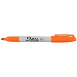 Sharpie Oranje Permanent Marker Fine Point Discount