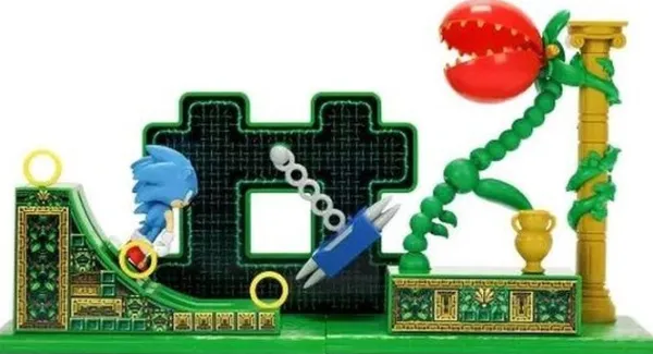 De Grote Speelgoedwinkel Sonic Speedway Zone Speelset Inclusief 6,5 Cm Figuur Best