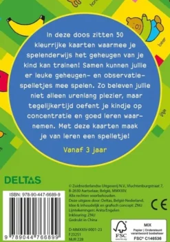 De Grote Speelgoedwinkel Speel - En Leerkaarten - Mijn Eerste Memo-Spel New