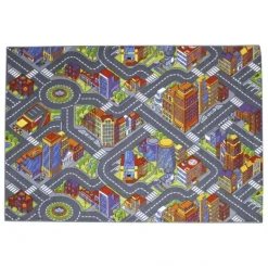 De Grote Speelgoedwinkel Speeltapijt Big City 140x200cm Clearance