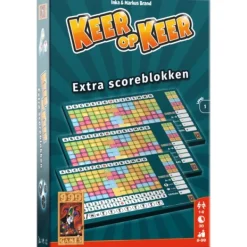 999-games Spel Keer Op Keer Scoreblok 3 Stuk Level 1 New