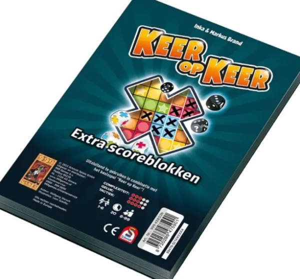 999-games Spel Keer Op Keer Scoreblok 3 Stuk Level 1 New