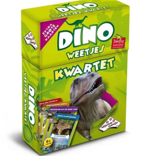 Identity Games Spel Weetjeskwartet Dino's voordelig online kopen? Sale