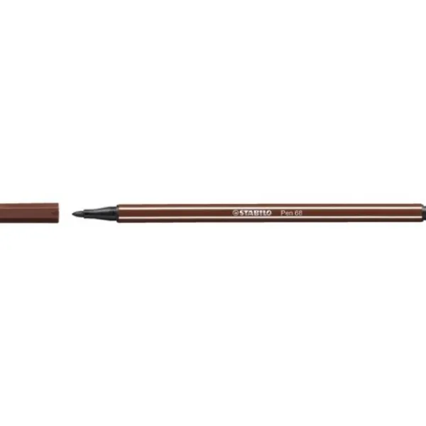 Stabilo Pen 68 Bruin Hot