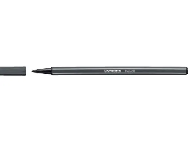 Stabilo Pen 68 Zwartgrijs New