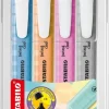 Stabilo Swing Cool Pastel Etui Met 4 Kleuren Outlet